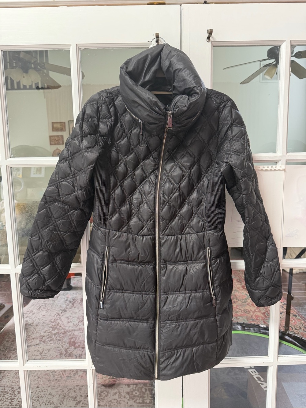 Michael Kors Quilted Coat, Women’s M